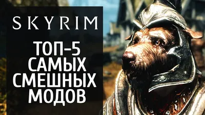 Самые смешные моды для Skyrim: Мистер Дудец, ездовой стул и люди-пауки -  YouTube