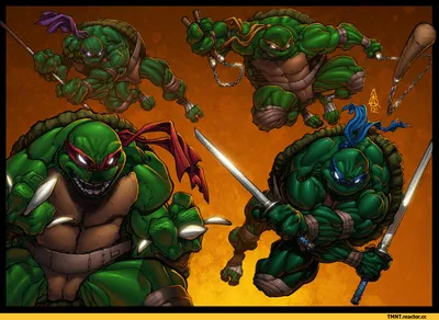 Черепашки ниндзя (Teenage Mutant Ninja Turtles) :: Teenage Mutant Ninja  Turtles (Черепашки-ниндзя) :: TMNT (Teenage Mutant Ninja Turtles, Подростки  Черепашки Мутанты Ниндзя) :: Мультфильмы / смешные картинки и другие  приколы: комиксы, гиф