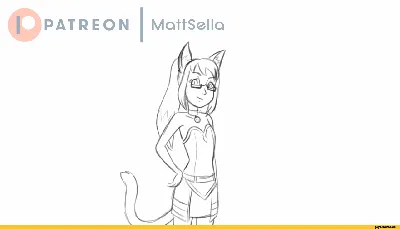 Catgirl :: art барышня :: transformation :: mattsella :: art (арт) :: гиф  анимация (гифки - ПРИКОЛЬНЫЕ gif анимашки) / смешные картинки и другие  приколы: комиксы, гиф анимация, видео, лучший интеллектуальный юмор.