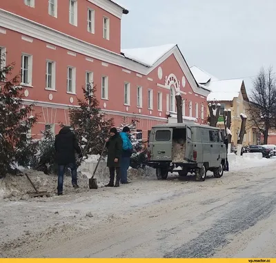 Уборка снега (20 фото + 3 видео) » Невседома