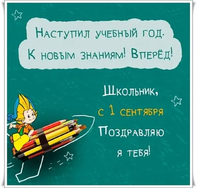 С 1 сентября: красивые и прикольные картинки ко Дню знаний - для  первоклассников, родителей и учителей - МК Новосибирск