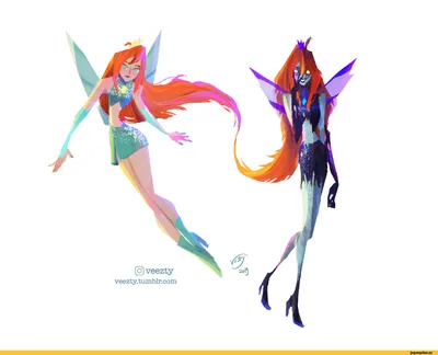 Winx Club (Винкс) :: veezty :: Dark Bloom :: Bloom :: Мультфильмы / смешные  картинки и другие приколы: комиксы, гиф анимация, видео, лучший  интеллектуальный юмор.