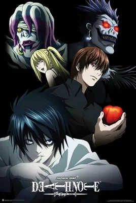 Скачать обои Light, Death Note, Лайт, Тетрадь смерти, Anime, Рюк, Ryuk,  раздел прочее в разрешении 1280x1024