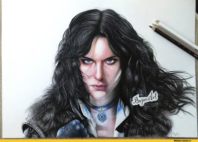 Йеннифер (Yennefer) :: Рисунок карандашом :: Witcher Персонажи :: The  Witcher 3 (Ведьмак 3) :: The Witcher (Ведьмак, Witcher) :: фэндомы /  картинки, гифки, прикольные комиксы, интересные статьи по теме.