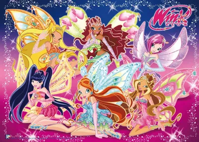 Винкс Клуб | Winx Club | ВКонтакте | Рисунки девушки, Милые рисунки,  Махо-сёдзё