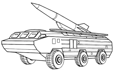 Рисунки военной техники для детей. Простые срисовки.