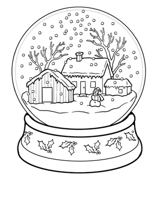 раскраски для детей на Новый год 2018 фото чтобы распечатать 17 | Free  christmas coloring pages, Christmas coloring sheets, Coloring pages winter